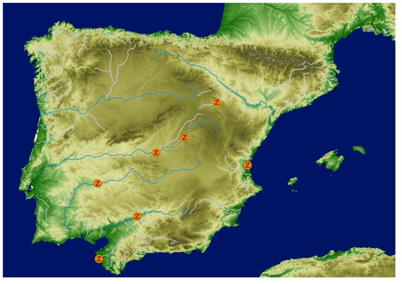 Kaart locaties