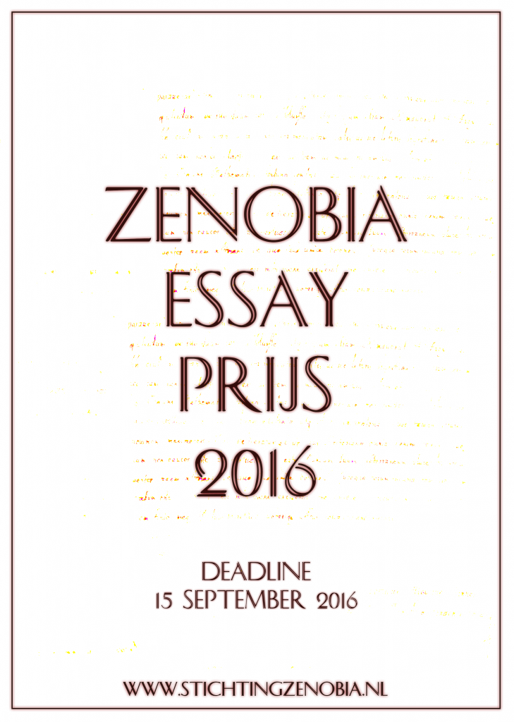 Zenobia essay prijs